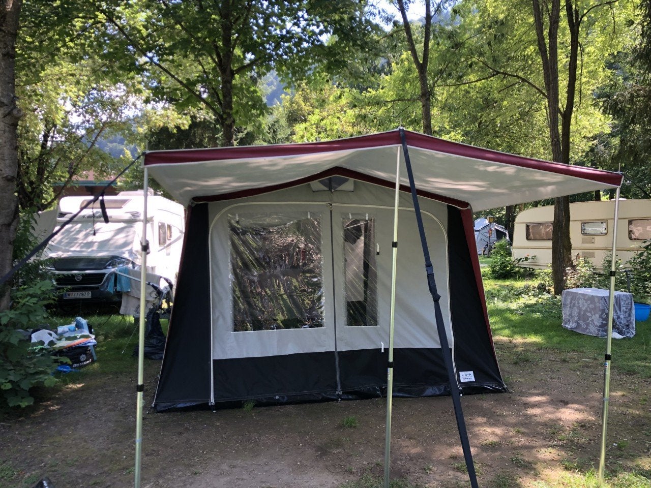 Keizer Weekender Vouwwagen, Caravans en Kamperen, Vouwwagens, Ophalen, Tot en met 2, Grijs, Keizer