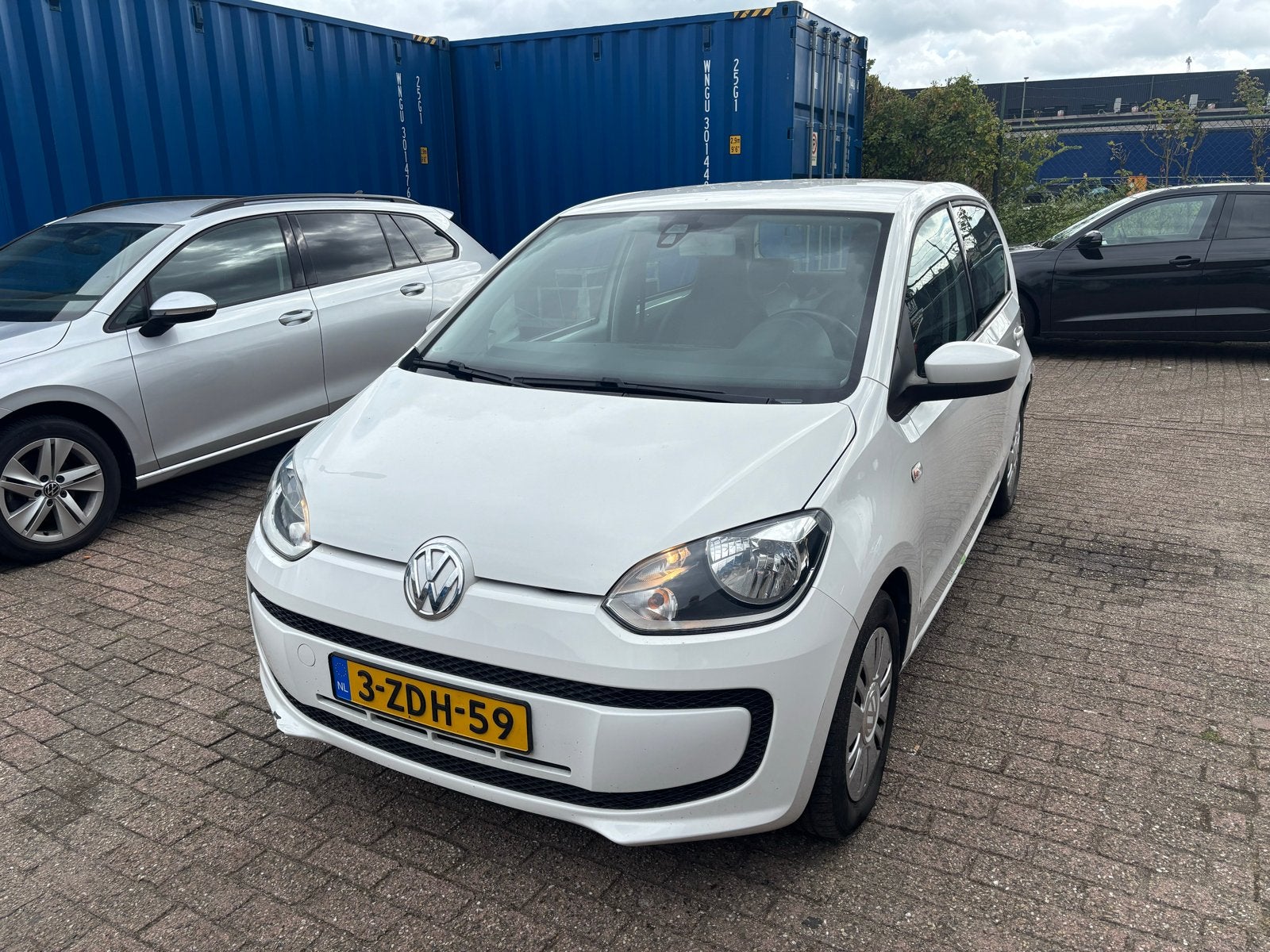 Volkswagen Up! 2014 origineel nederlands auto met NAP!, Auto diversen, Schadeauto's, Ophalen, Volkswagen, Wit, Handgeschakeld