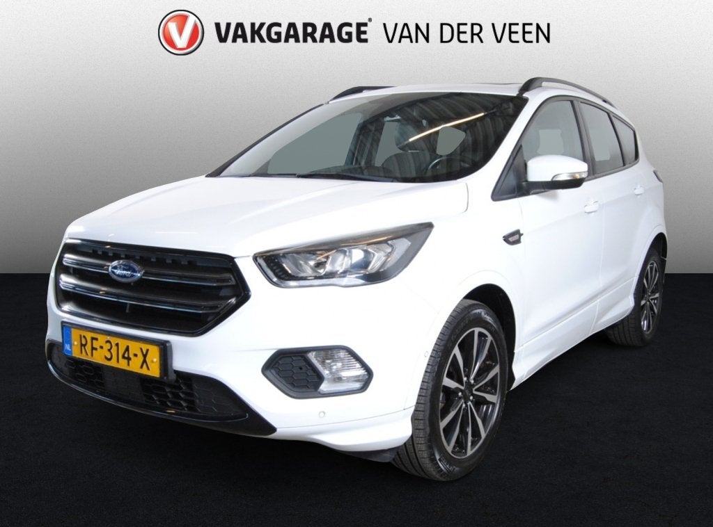 Ford Kuga 1.5 EcoB. ST Line | Apple Carplay | Trekhaak | Pan, Auto's, Euro 6, Wit, Origineel Nederlands, Bedrijf