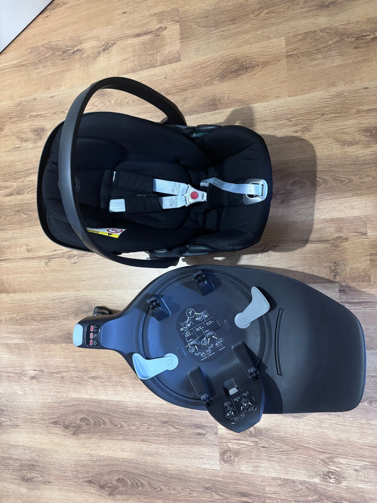 Cybex cloud z2 autostoel met draaibaar base, Gebruikt, Isofix, 0 t/m 13 kg, Ophalen