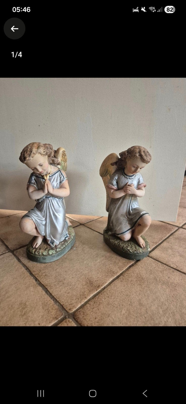 oude Engelen beeldjes, Ophalen, Gebruikt