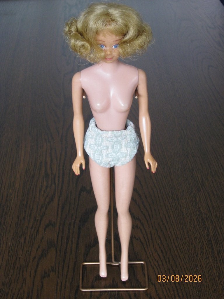 Vintage Midge vriendin van Barbie met kleding, Ophalen of Verzenden, Zo goed als nieuw, Pop