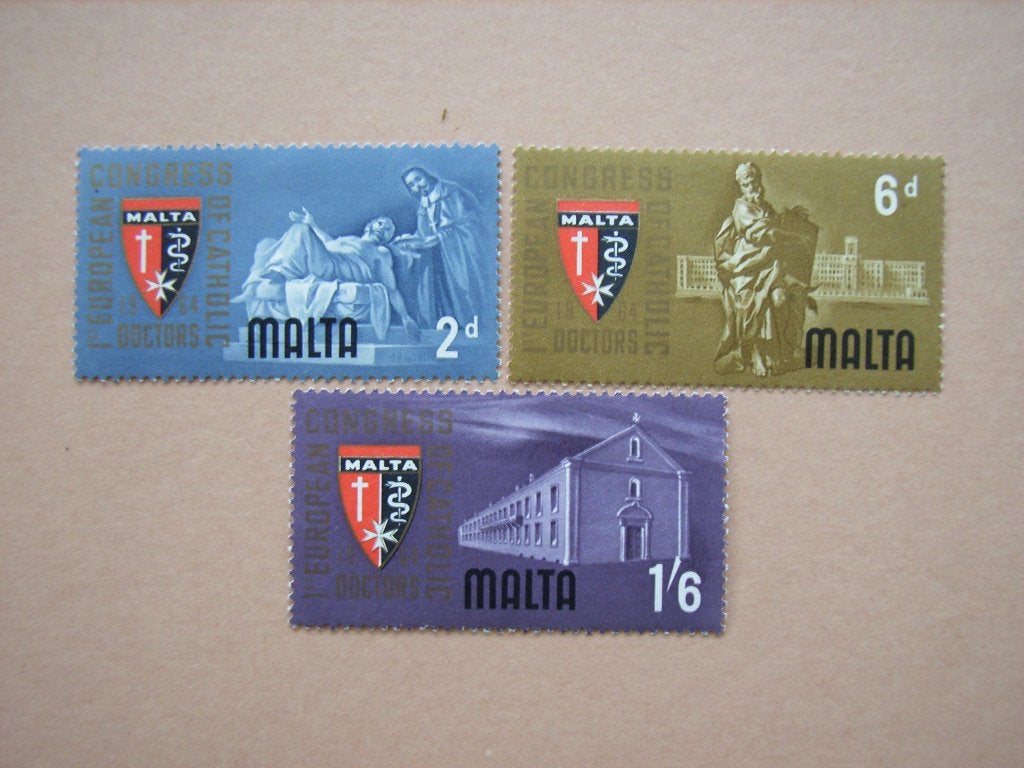 RK   Malta 289-291 Pf, Ophalen of Verzenden, Malta, Postfris
