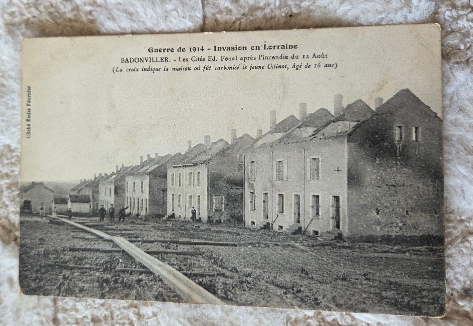 Zeldzame WOI Ansichtkaart: Verwoesting Badonviller, 1915, Verzenden, Voor 1920, Gelopen, Frankrijk