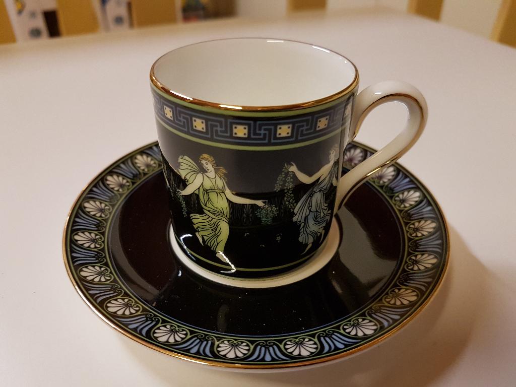 Mokkakopje Wedgwood Floral Girls verzamelobject, Ophalen of Verzenden