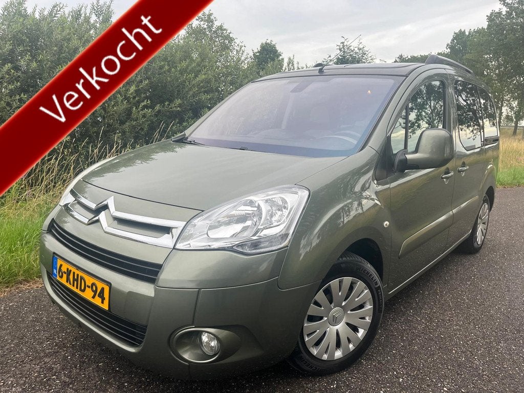 Citroën Berlingo 1.6 VTi | Clima | Cruise | Panodak | Zijsc, Auto's, Citroën, Voorwielaandrijving, Euro 5, 1380 kg, Gebruikt