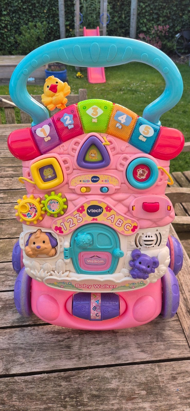 VTech Baby Walker Roze - Interactieve Loopwagen, Kinderen en Baby's, Speelgoed | Babyspeelgoed, Ophalen