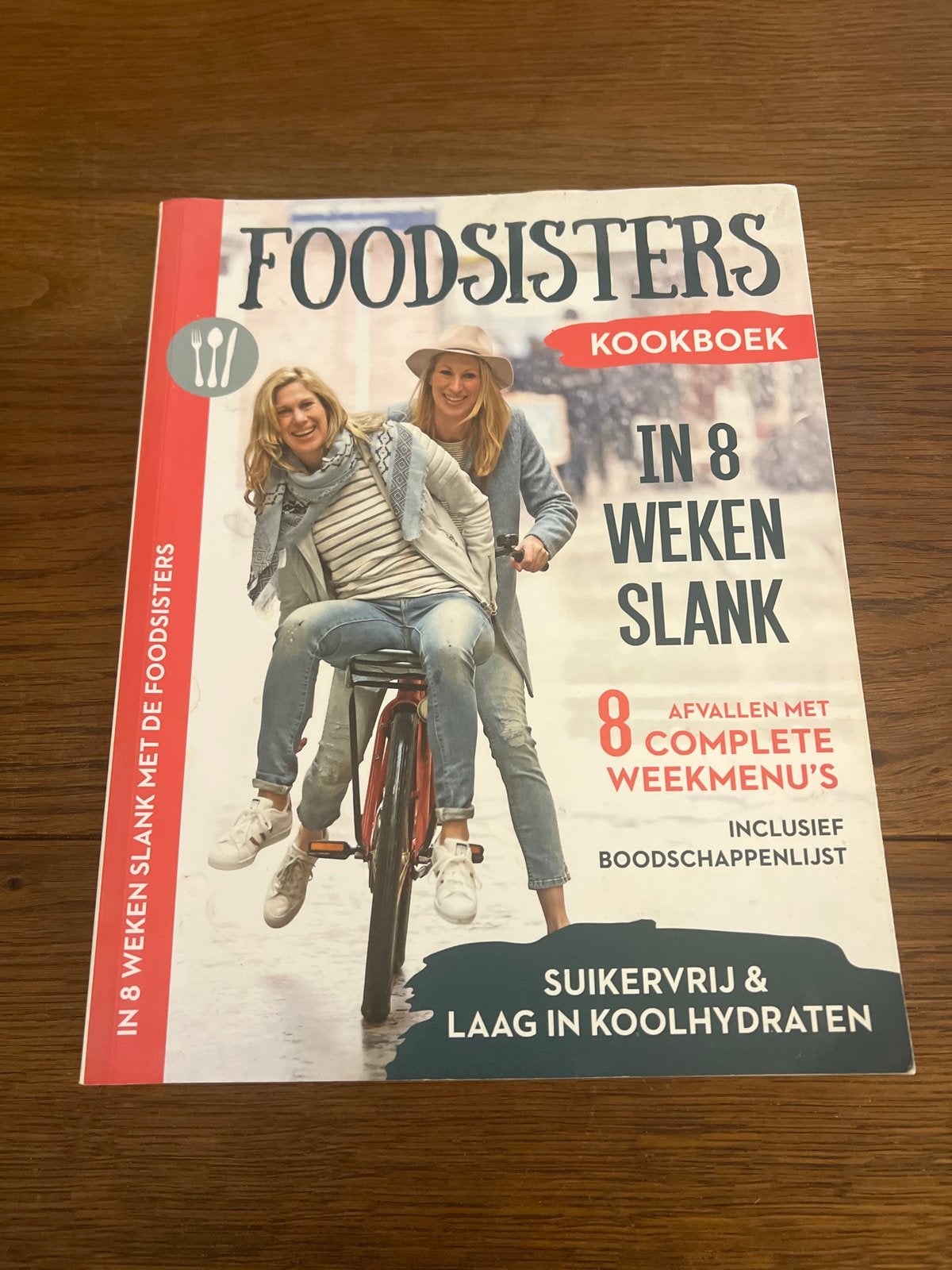 FoodSisters Kookboek: In 8 Weken Slank, Boeken, Kookboeken, Hoofdgerechten, Ophalen of Verzenden, Zo goed als nieuw, Gezond koken