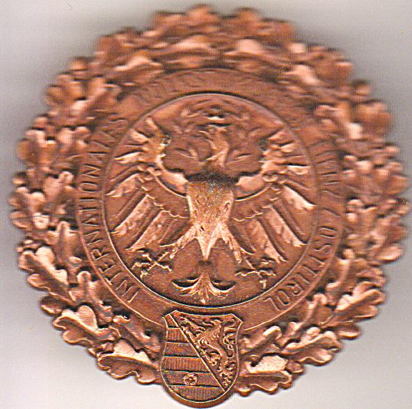 Adelaar-Tirol broche groter exempl. vintage, Verzamelen, Speldjes, Pins en Buttons, Verzenden, Zo goed als nieuw
