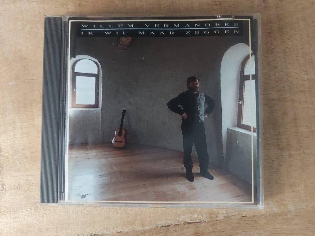 CD Willem Vermandere – Ik Wil Maar Zeggen, Cd's en Dvd's, Ophalen of Verzenden, Zo goed als nieuw, Levenslied of Smartlap