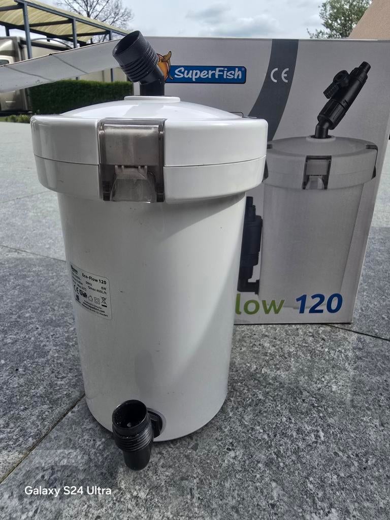 Superfish Ecoflow 120 - Locatie Munsterbilzen BE, Pomp, Ophalen of Verzenden, Zo goed als nieuw, Superfish