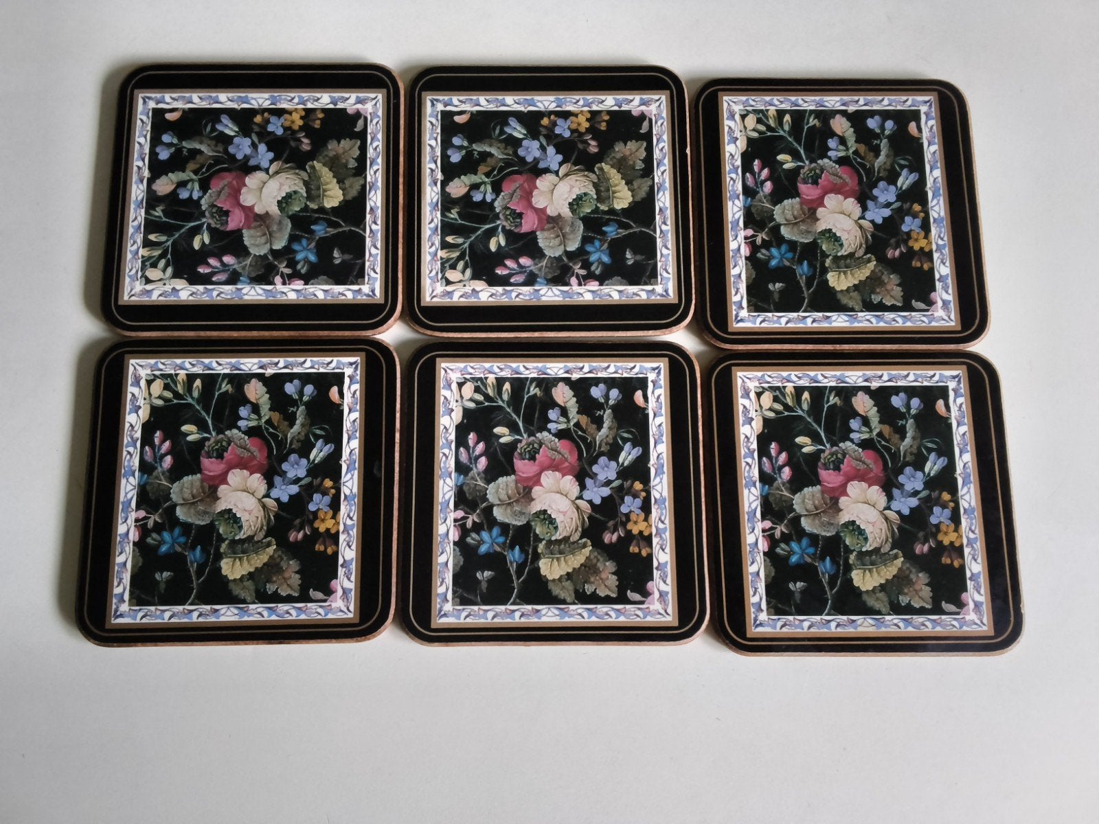 6 pimpernel coasters, Ophalen of Verzenden