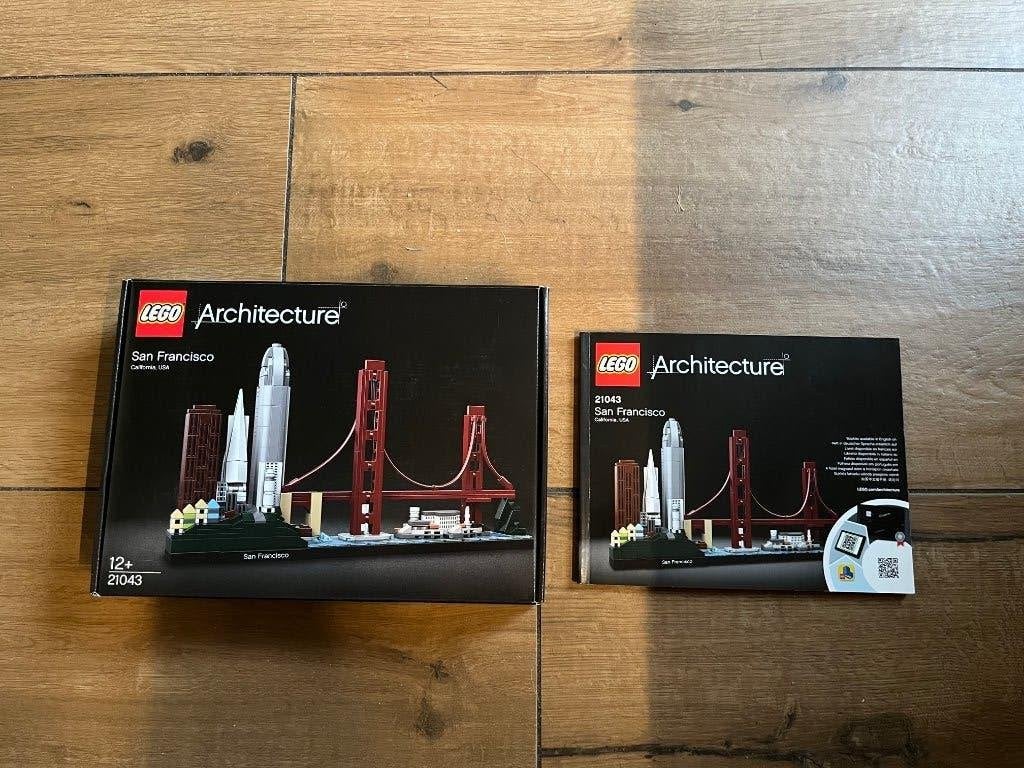 Lego Architecture - 21043 - San Francisco, Lego.com/service, Ophalen of Verzenden, Zo goed als nieuw, LEGO System A/S