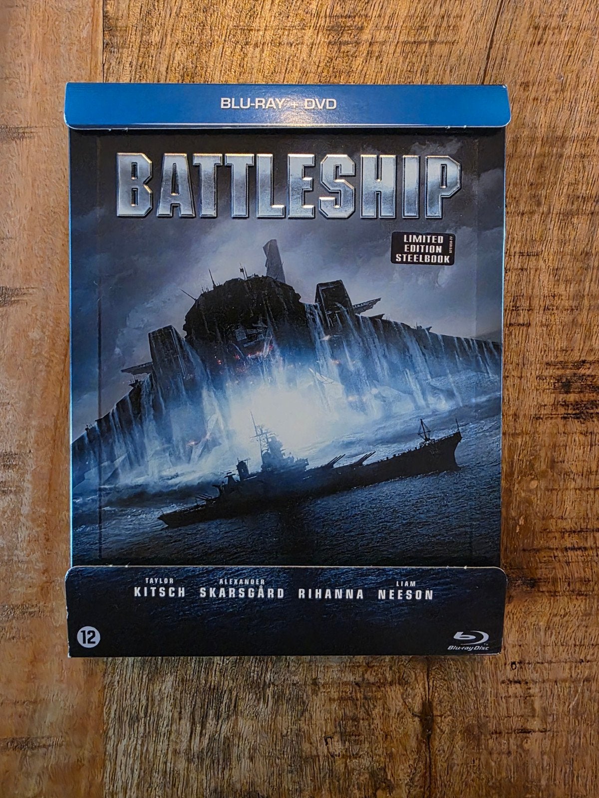 Battleship Steelbook Blu-ray, Film, Nederlands, Actie, Ophalen of Verzenden