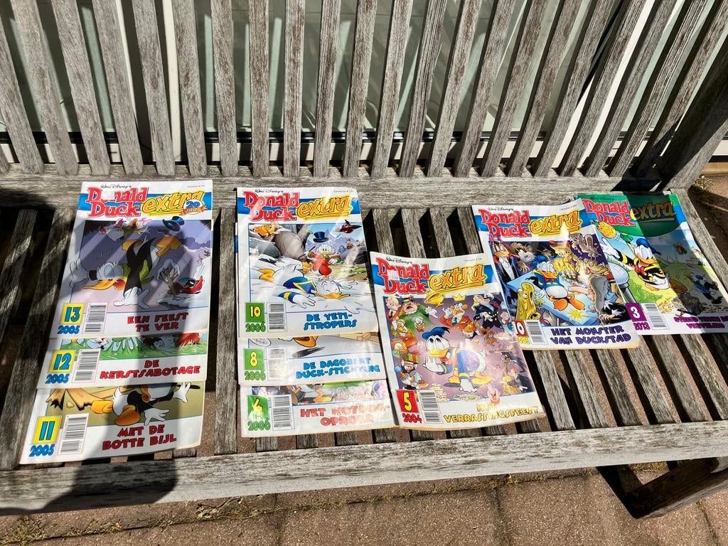 9x Donald Duck extra, diverse jaren: 2003-2013, Ophalen of Verzenden, 1980 tot heden, Nederland, Tijdschrift