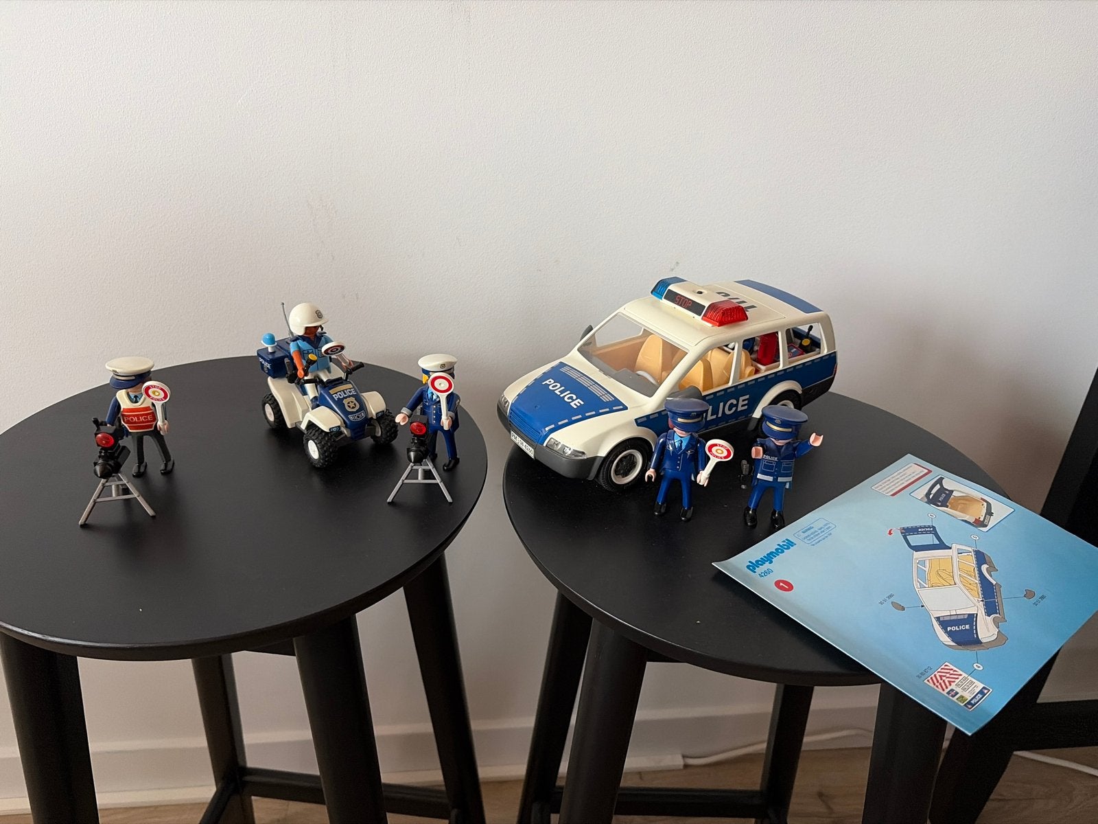 Playmobil Politie Set: Auto (4260) met Zwaailichten, Gebruikt, Complete set, Voertuig, Ophalen of Verzenden