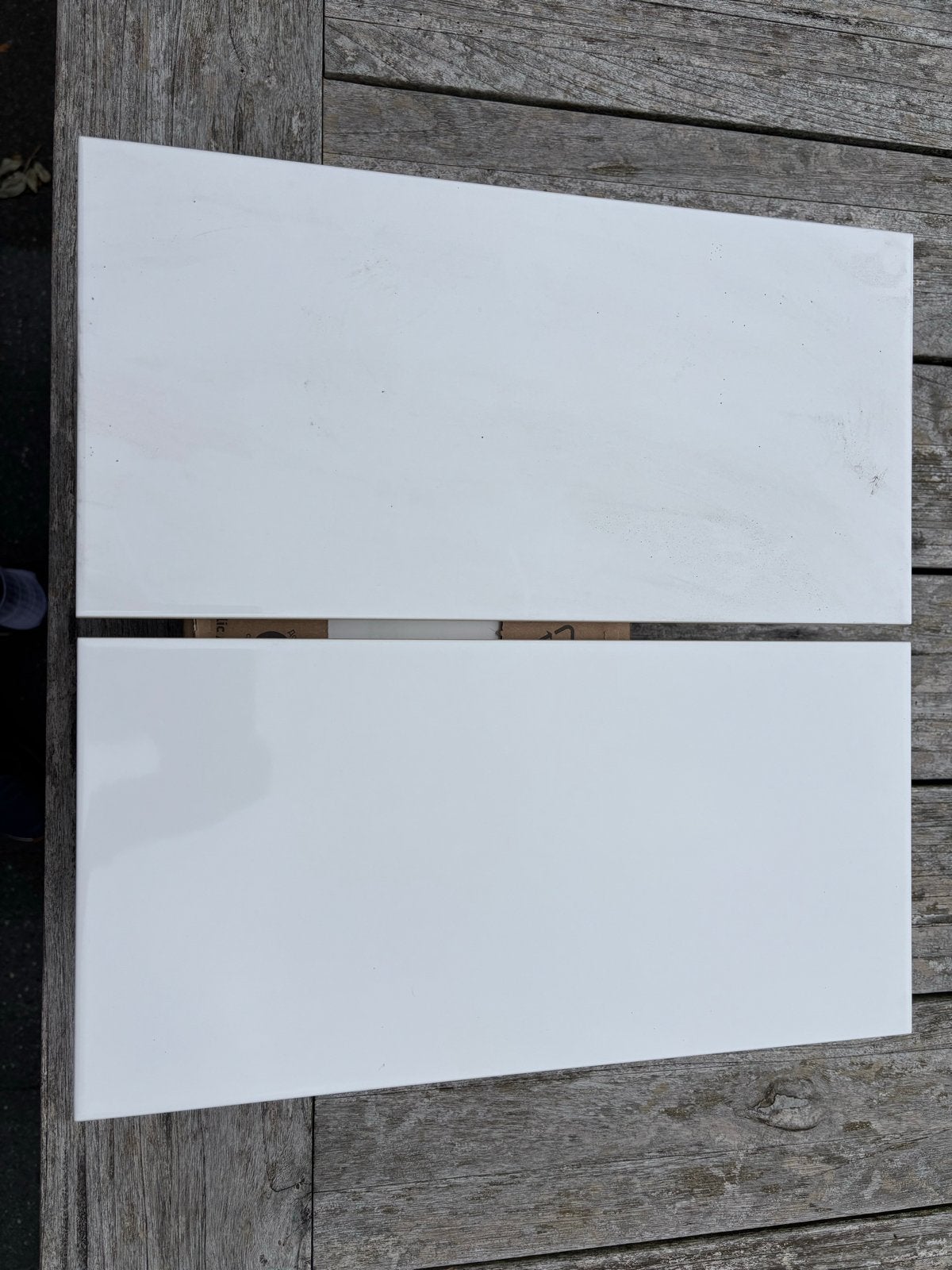 Gratis: Wandtegels 20x40cm + voorstrijk, lijm, voegmiddel, Ophalen, Nieuw, Minder dan 20 cm, 20 tot 40 cm