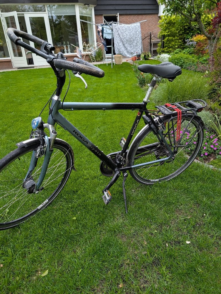 Herenfiets, Gebruikt, Velgrem, Versnellingen, 57 tot 61 cm