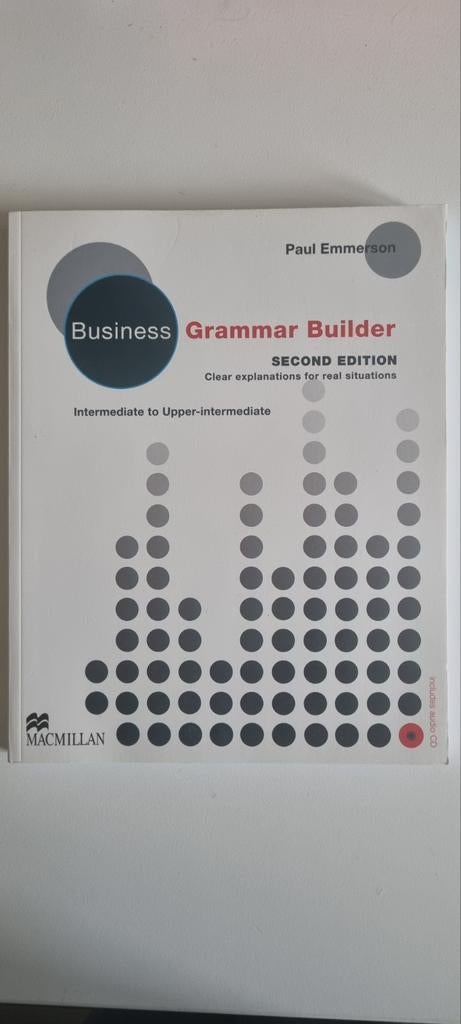Business Grammar Builder, Boeken, Ophalen of Verzenden, Alpha, Zo goed als nieuw, HBO