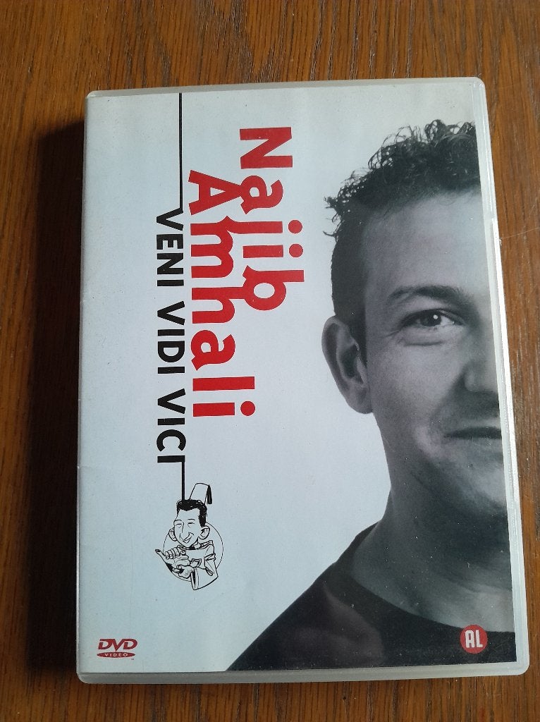 Najib Amhali veni vidi vici dvd, Alle leeftijden, Ophalen of Verzenden, Gebruikt, Stand-up of Theatershow