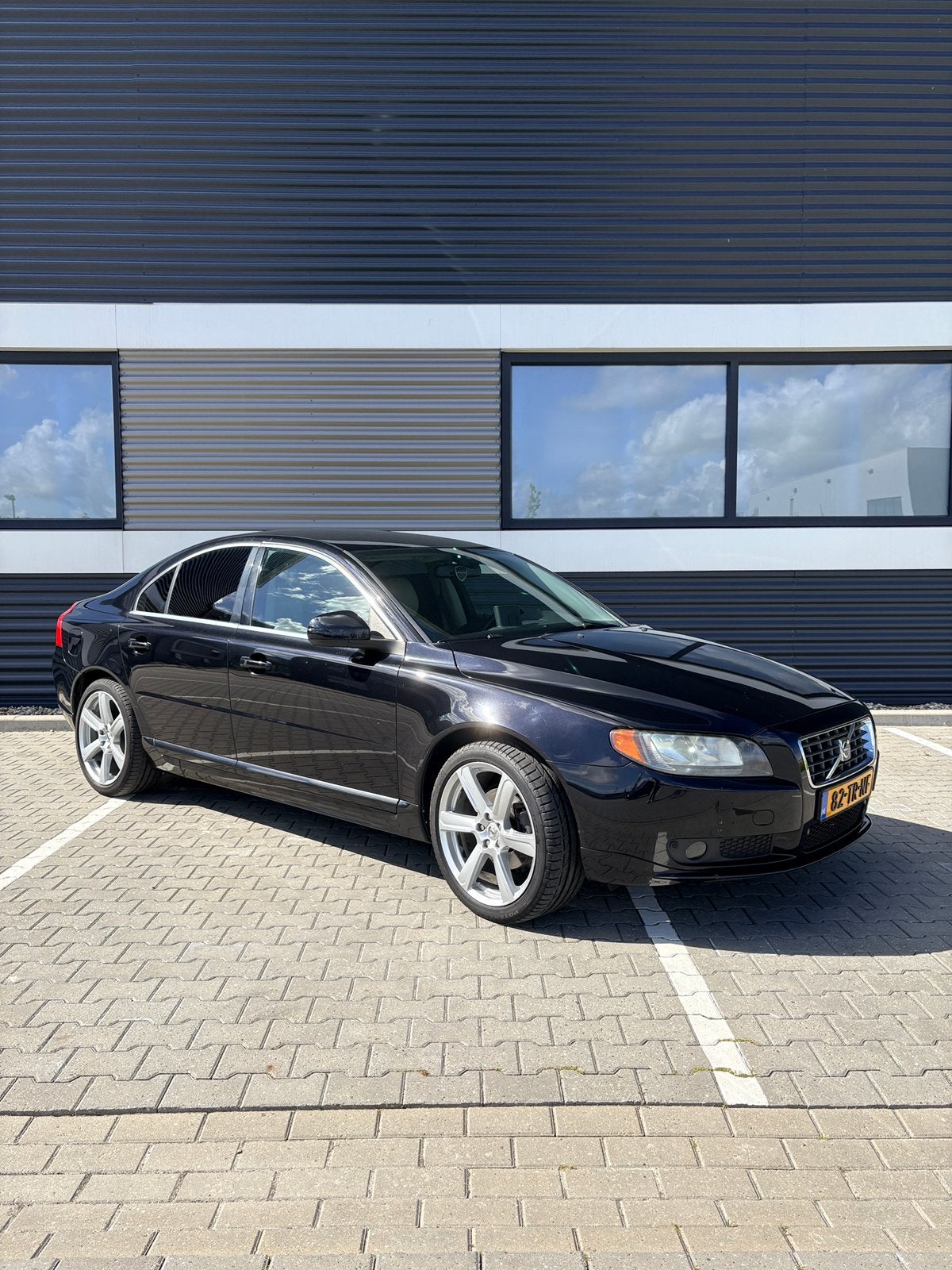 Volvo S80 2.5 T Geartronic 2007 Zwart Automaat, UNIEK!!, Auto's, Volvo, 1800 kg, Bedrijf, Sedan, Euro 4