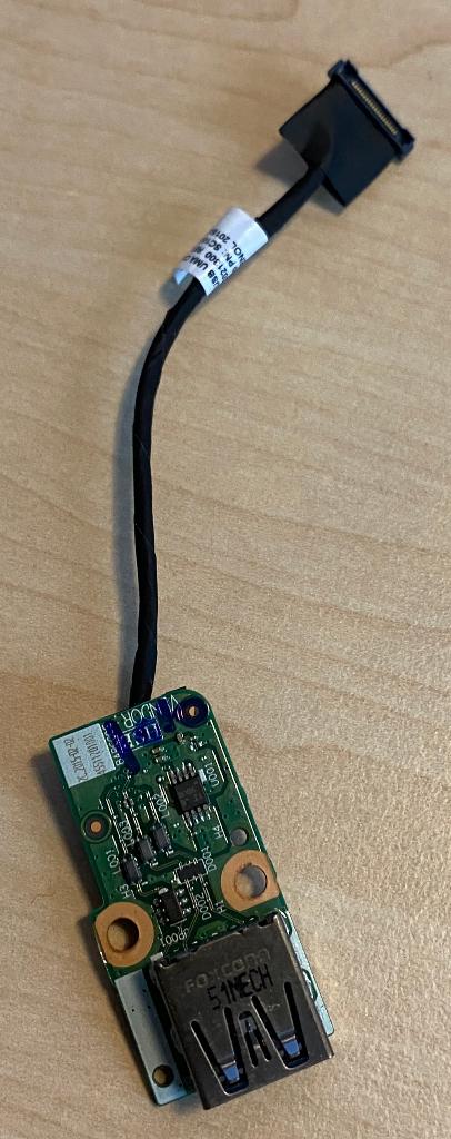 USB connector Thinkpad Lenovo SC10G41371 T550S T450 T460, Ophalen of Verzenden, Zo goed als nieuw