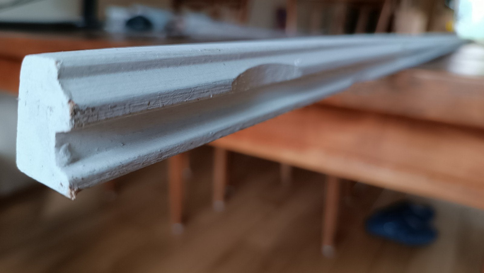 Glaslat, neuslat, glaslijst, hardhout gegrond, 21x23x2050 mm, Ophalen of Verzenden, Nieuw, Overige typen