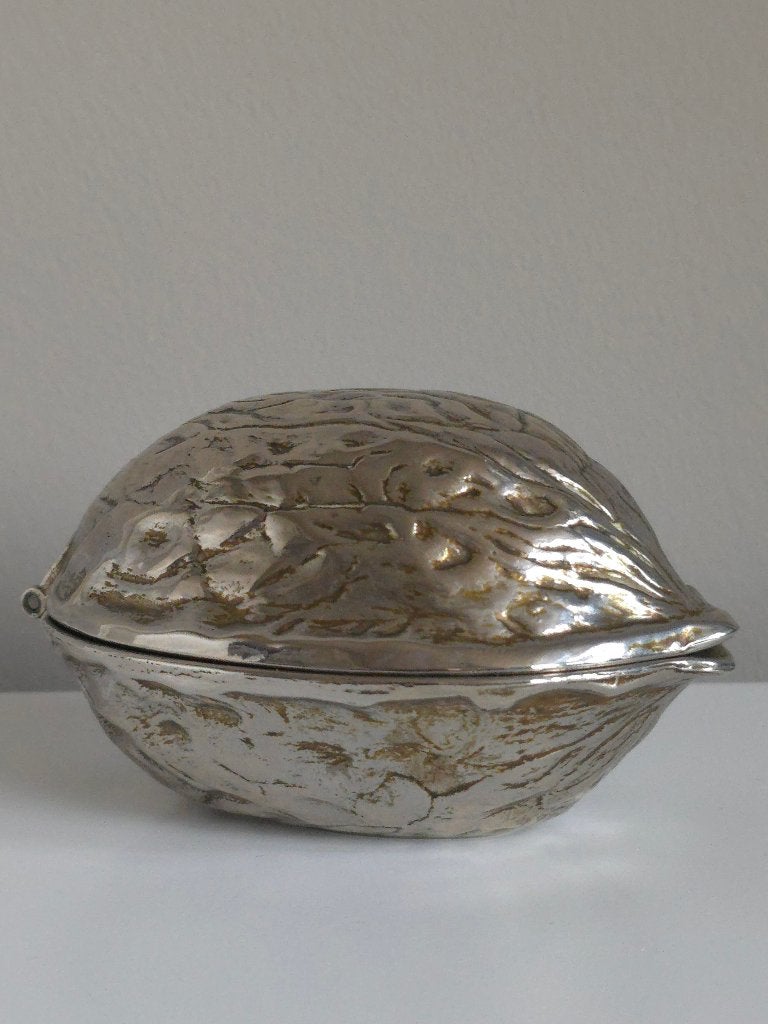 Vintage metalen walnoot notenkraker jaren 70, Ophalen of Verzenden, Huis en Inrichting