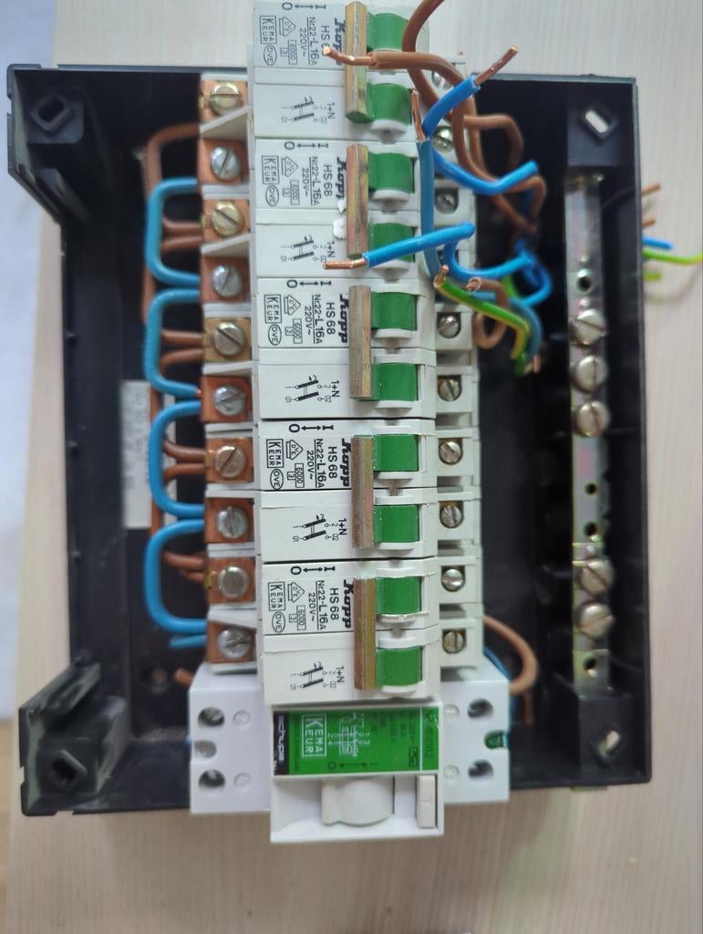Holec D-serie groepenkast met 6 groepen, Ophalen of Verzenden