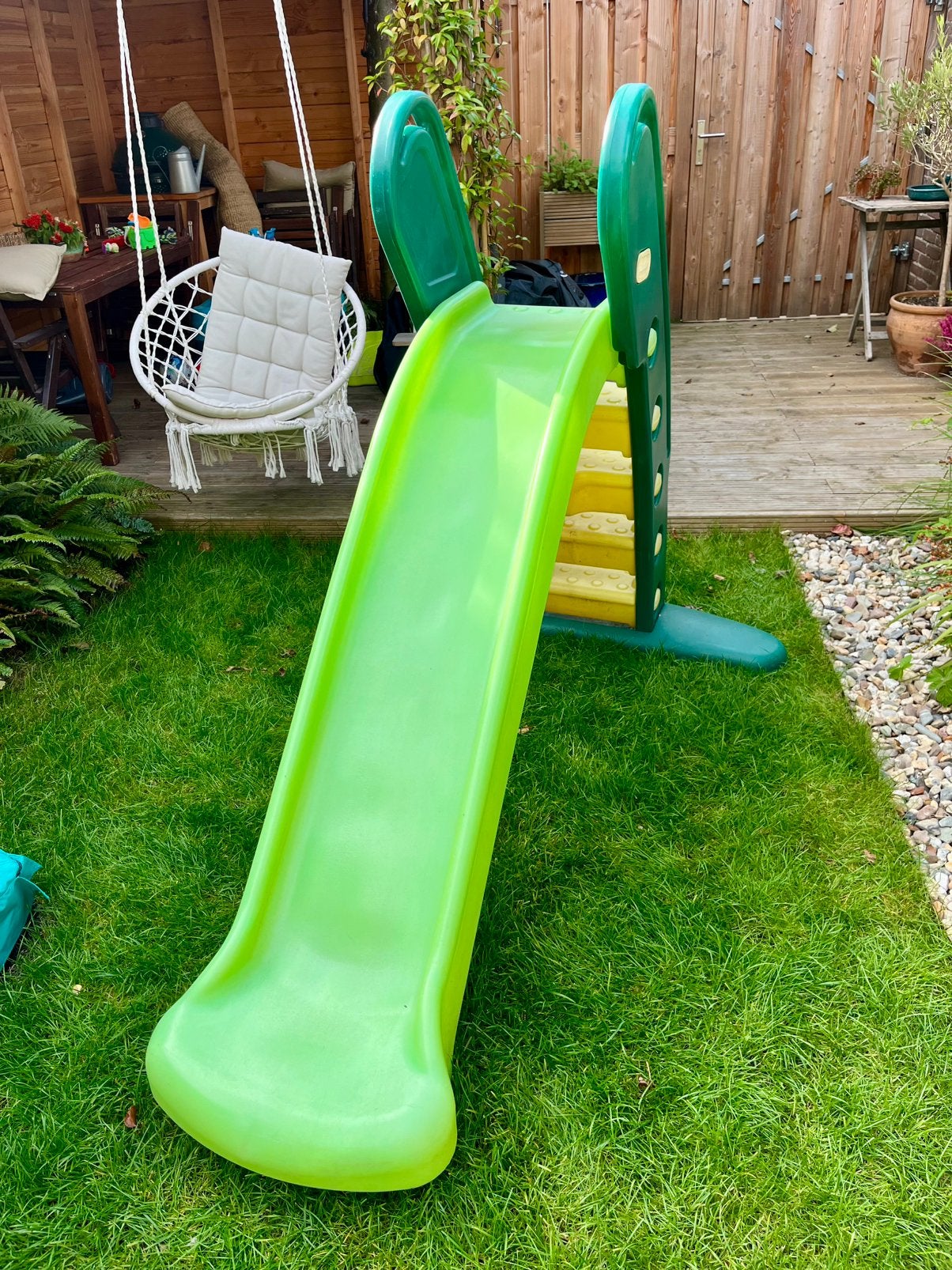 Little tikes glijbaan groen( groot), Kinderen en Baby's, Ophalen, Gebruikt
