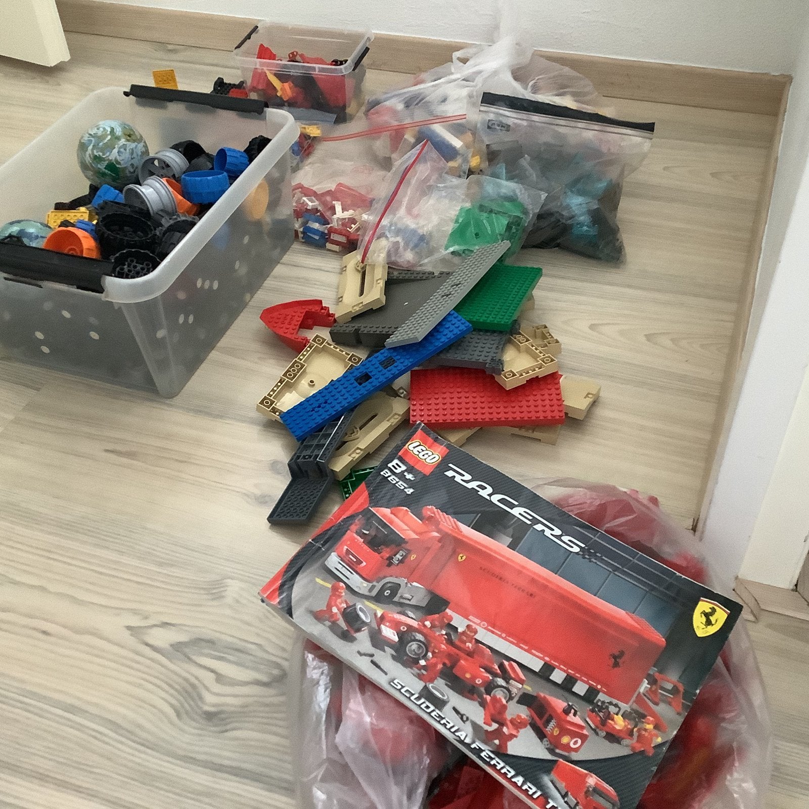 Heel veel losse lego onderdelen, Gebruikt, Lego, Ophalen of Verzenden, Technic