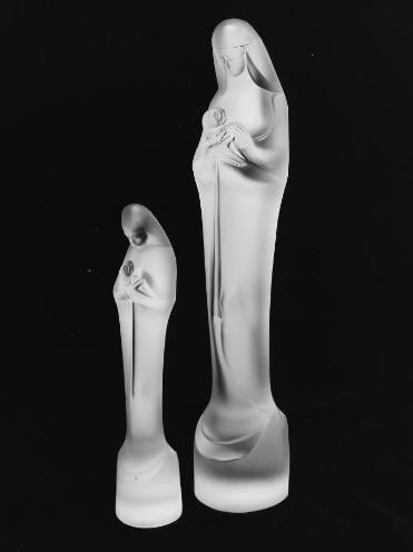 Uiterwaal / Lucienne Bloch / Laupman / van Asch van Wijck, Antiek en Kunst, Glas, Art deco, Ophalen of Verzenden, Beeld