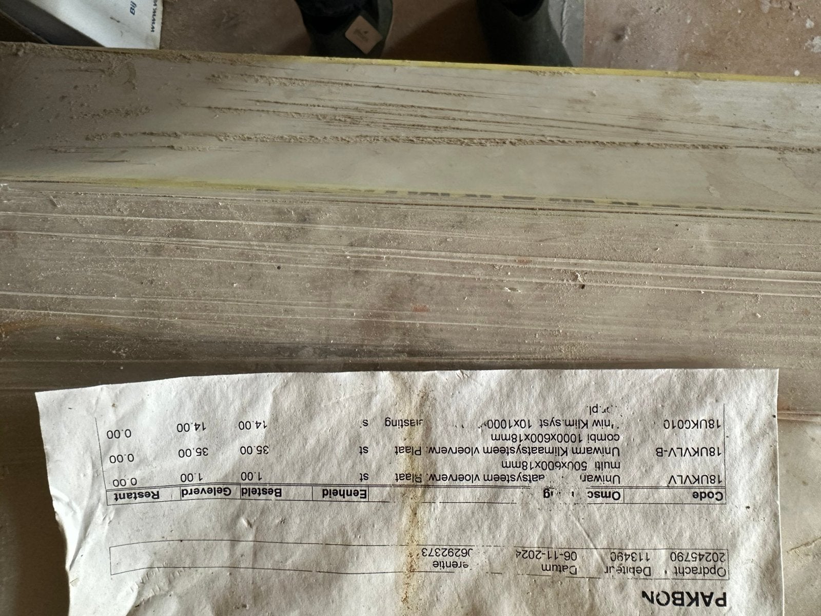 Fermacell estrich plaat uniwarm, Ophalen, Minder dan 30 cm, Overige typen, Nieuw