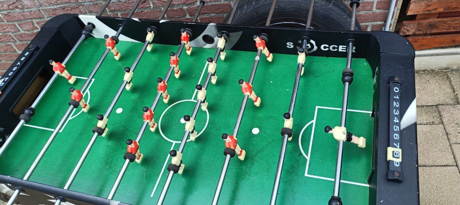 Voetbaltafel - Plezier voor jong en oud!, Ophalen, Gebruikt