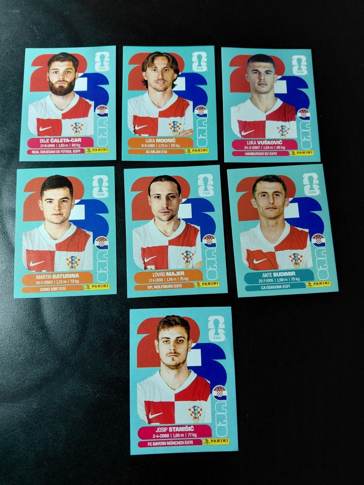 Kroatie (panini wk 2026 stickers) luka modric/vuskovic, Ophalen of Verzenden, Nieuw, Buitenlandse clubs, Poster, Plaatje of Sticker