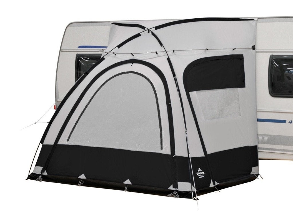 Voortent Obelink Treffer Plus, Caravans en Kamperen, Caravan accessoires, Zo goed als nieuw, Ophalen