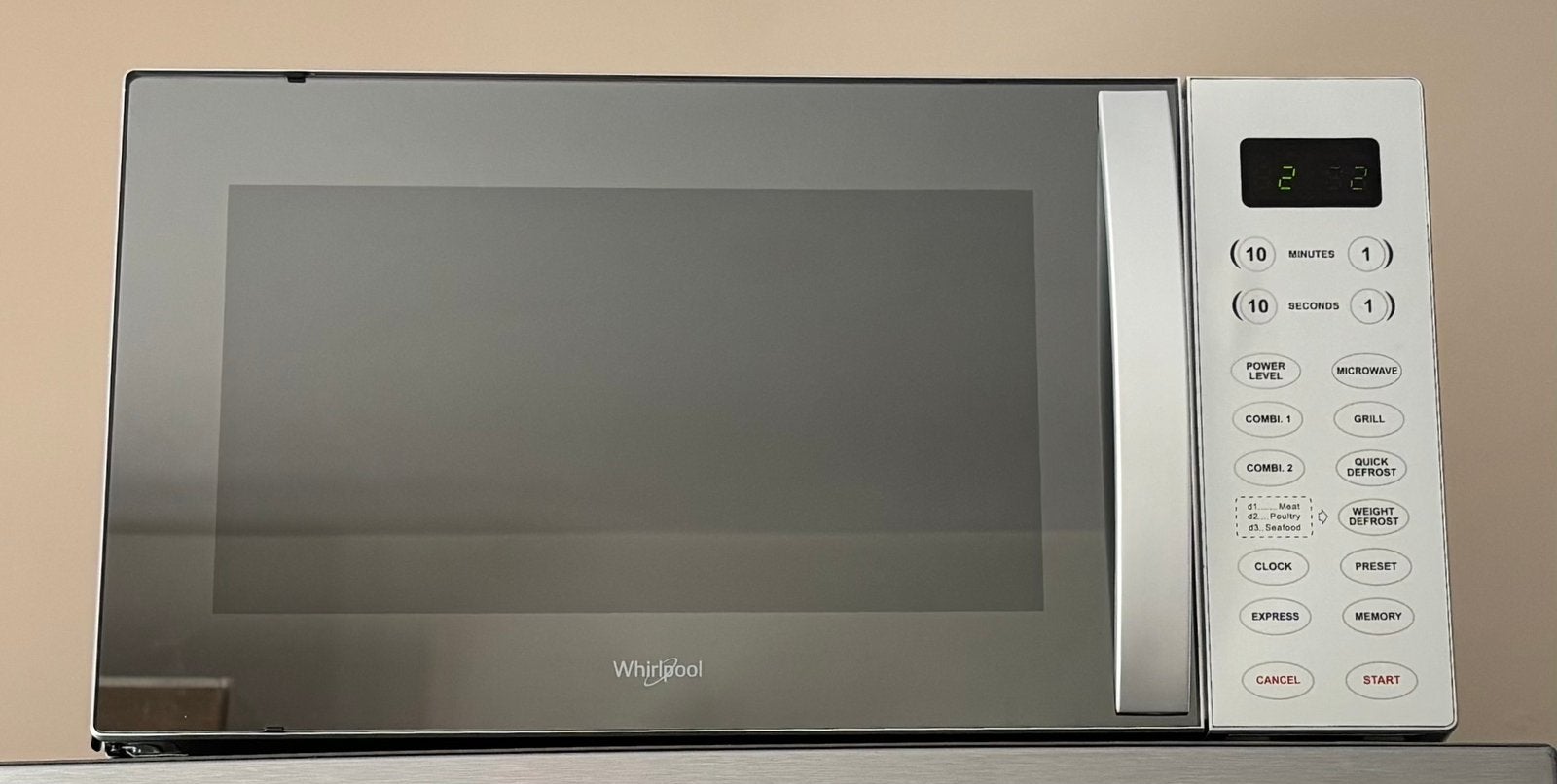 Whirlpool combi magnetron in goede staat, Ophalen, Zo goed als nieuw