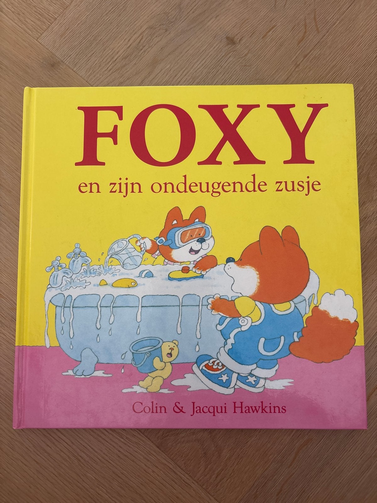 Foxy en zijn ondeugende zusje - Colin & Jacqui Hawkins, Boeken, Fictie algemeen, Jongen of Meisje, Ophalen of Verzenden, Zo goed als nieuw