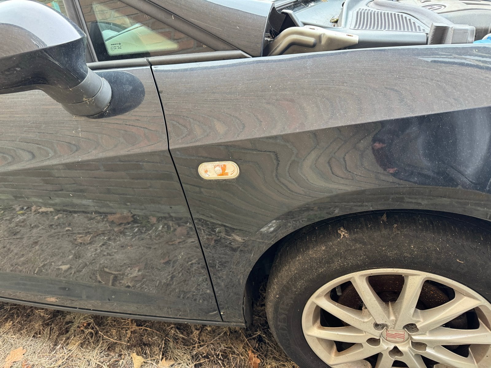 Spatbord zijscherm Seat Ibiza 6J, Ophalen of Verzenden, Gebruikt, Seat