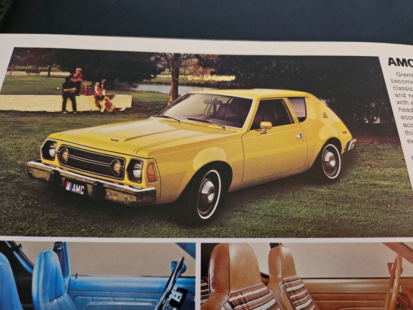 Brochure AMC Gremlin 1976 USA, Verzenden, Zo goed als nieuw, Overige merken