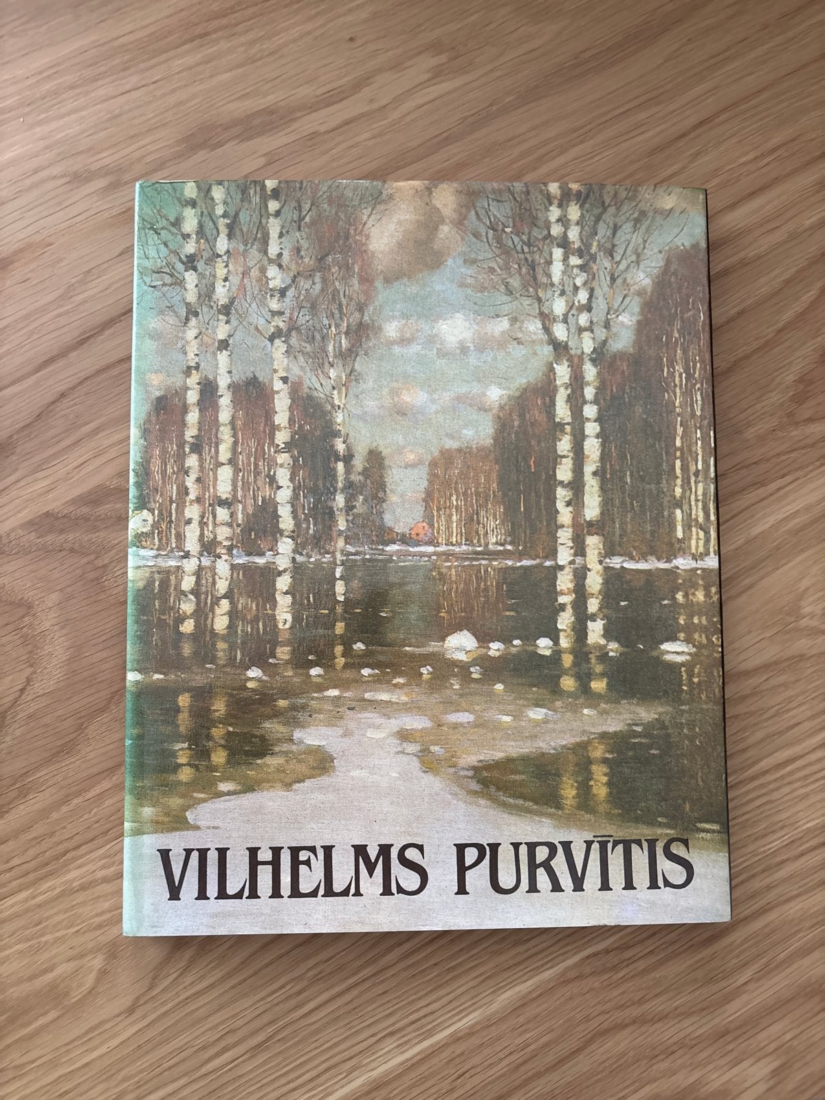 Vilhelms Purvitis Kunstboek - Letse Landschapsschilder, Ophalen of Verzenden, Gelezen, Schilder- en Tekenkunst