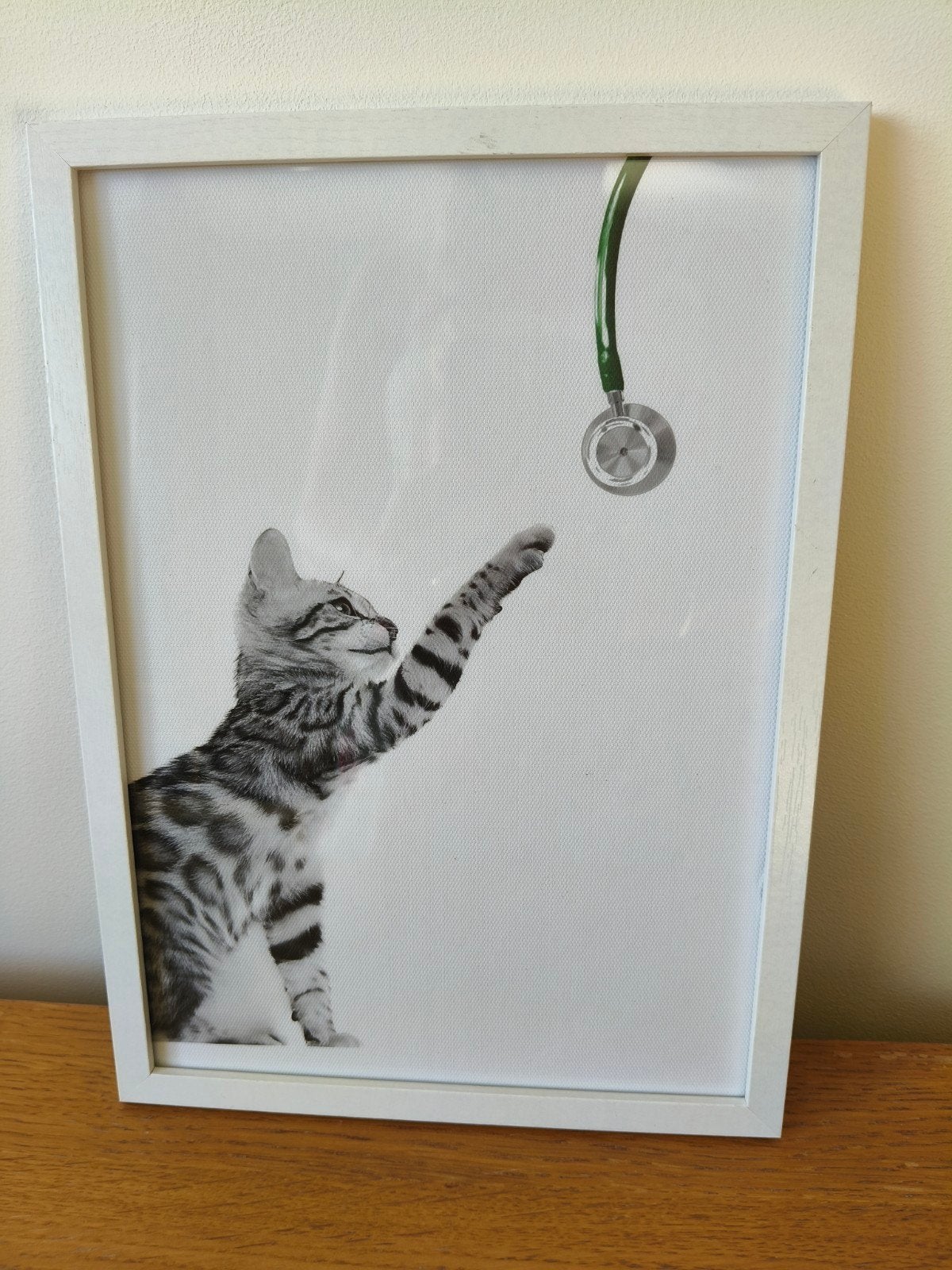 Grappige poster in lijst, Minder dan 50 cm, Nieuw, Ophalen of Verzenden, Foto of Poster