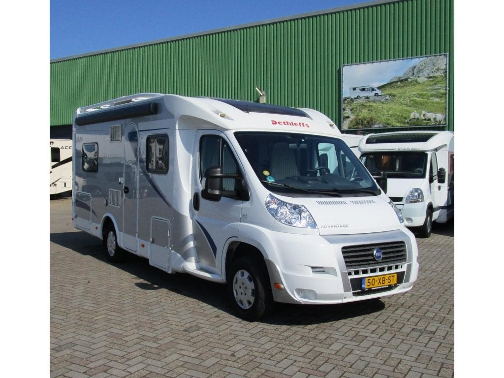 Dethleffs T 6501 super ruime indeling, Caravans en Kamperen, Ringverwarming, Fiat, Tot en met 3, Elektrische ramen