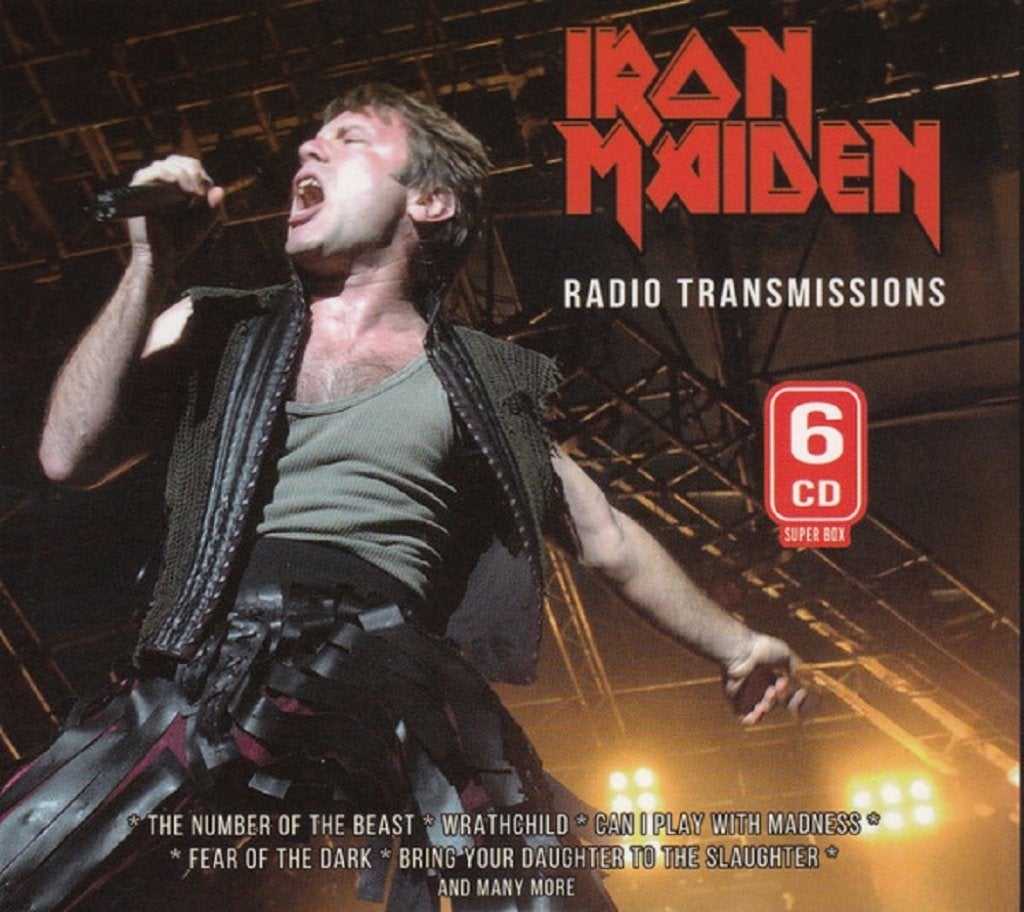 Iron Maiden – Radio Transmissions 6 cd  set  nieuw  sealed, Boxset, Hardrock, Speciale editie, Ophalen of Verzenden