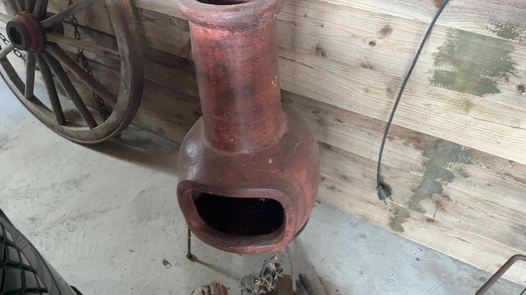 Mexicaanse tuinhaard/ bbq / voorkorf, Ophalen