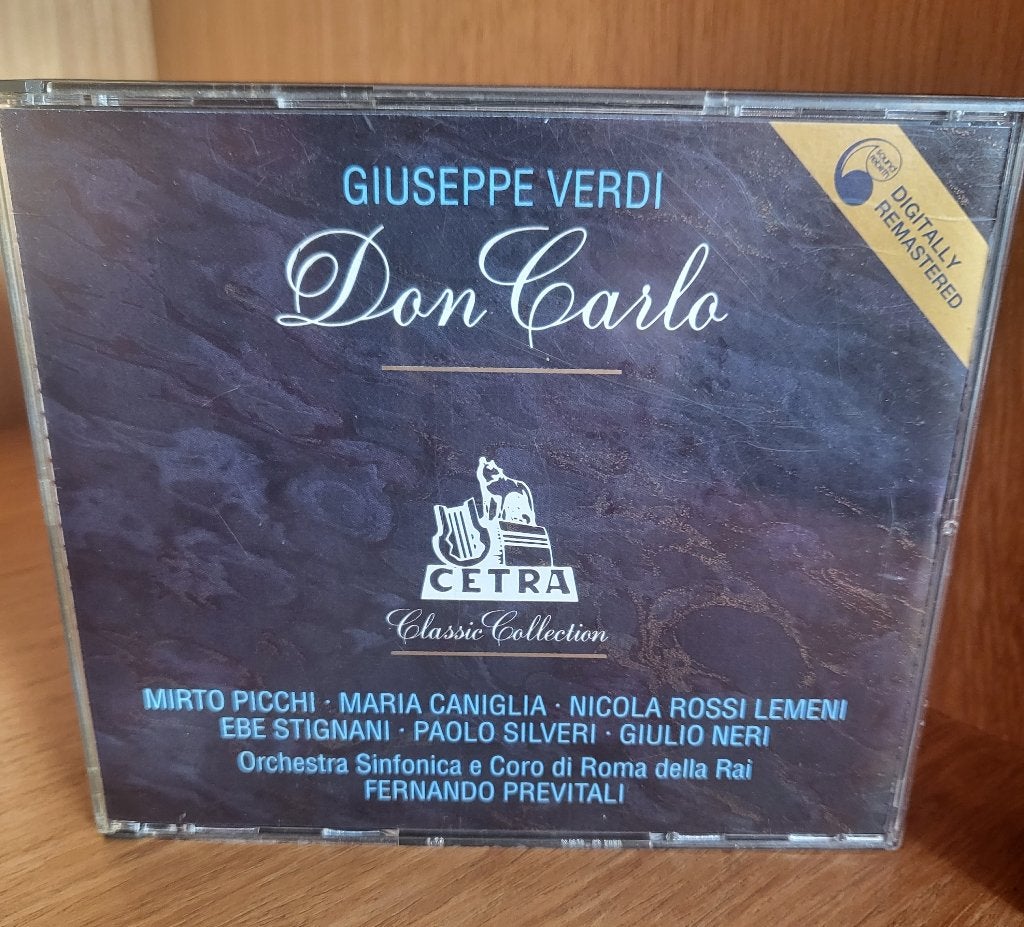 Don Carlo - Picchi/Caniglia/Stignani/Neri - Roma 1951 /Cetra, Boxset, Verdi, Opera of Operette, Ophalen of Verzenden