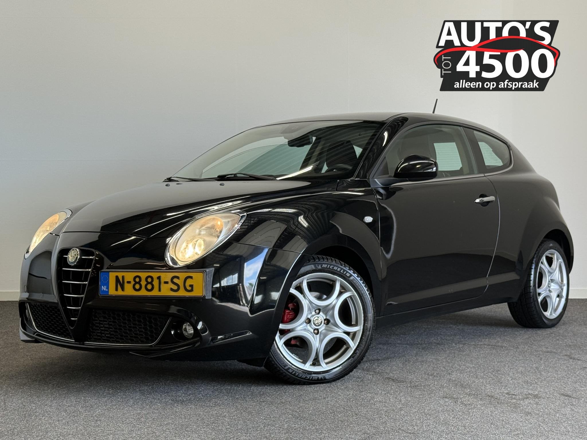 Alfa Romeo MiTo 1.4 T Distinctive Clima! Cruise!, Auto's, Voorwielaandrijving, Euro 5, Gebruikt, Automatische klimaatregeling
