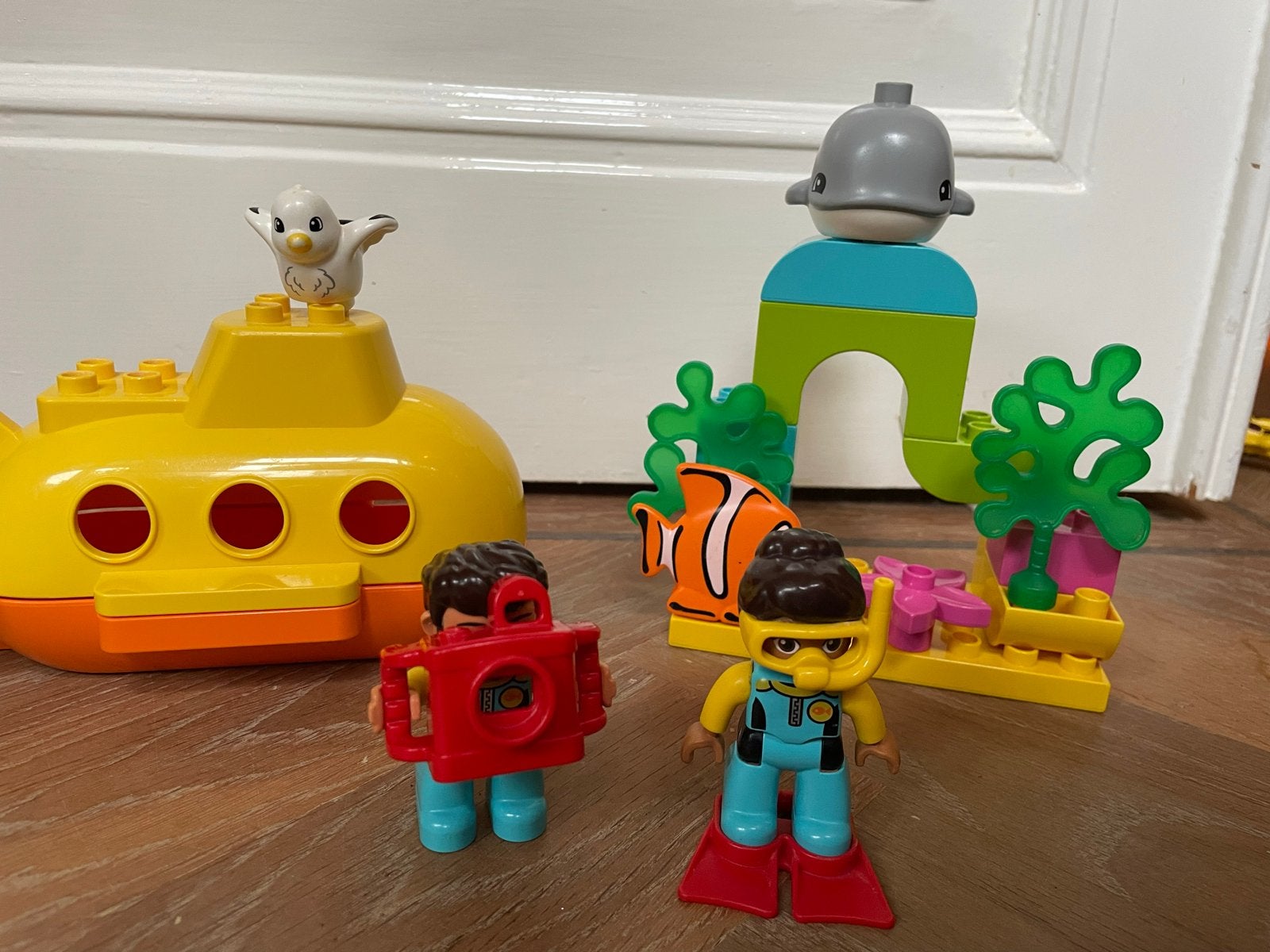 Lego Duplo Avontuur met Onderzeeër 10910, Inclusief minifiguren, Ophalen of Verzenden, Zo goed als nieuw, Duplo