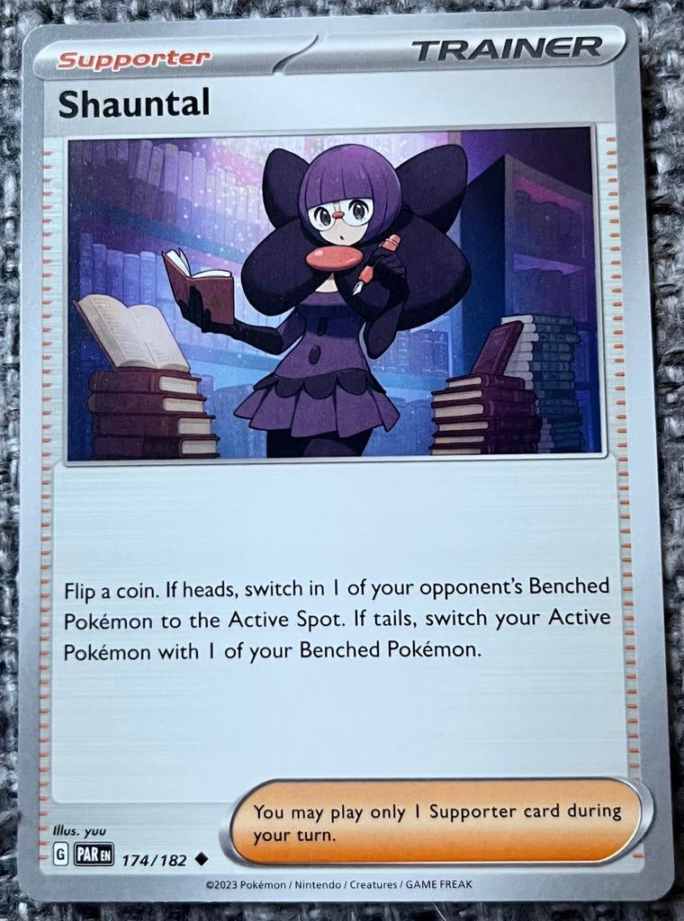 Trainerkaart van Shauntal • Paradox Rift (174/182), Verzenden, Nieuw, Losse kaart