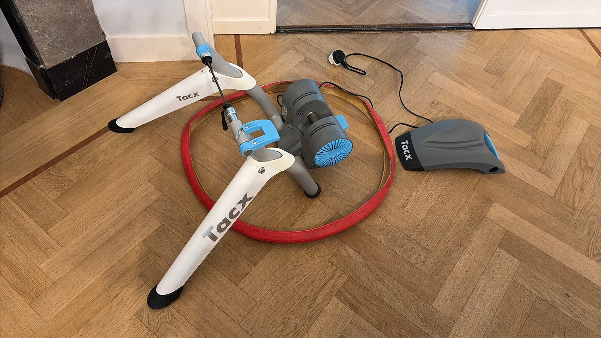 Tacx Vortex Smart T2180 fietstrainer met trainerband, Sport en Fitness, Wielrennen, Ophalen of Verzenden, Gebruikt, Overige typen